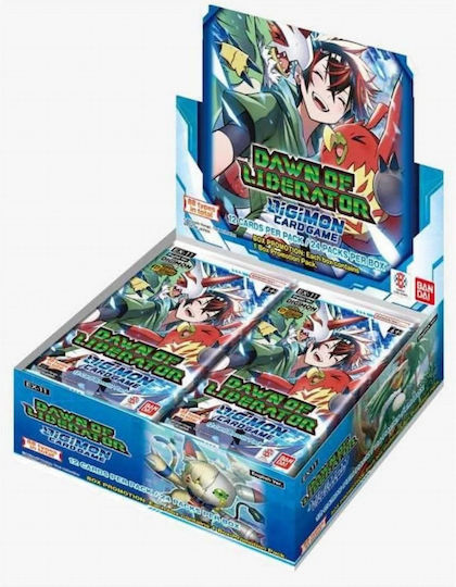 Digimon Card Game Dawn Liberator Ex-11 Cutie Suplimentară Box 24 Pachete