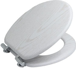 Bisk Capac WC Soft Close Plastic 42.8x37cm Gri