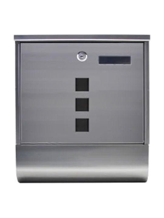 SGTT Cutie Poștală Pentru Exterior Din Inox Culoare Gri 34x31x10cm