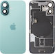 Apple iPhone 16 Grüne Blaugrüne Austauschbare Handy Ersatzabdeckung