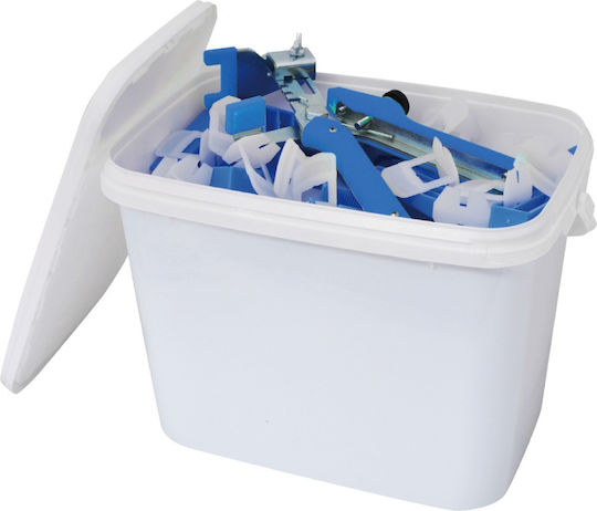 Kit De Separatoare Pentru Plăci Gresie Faianță 100 Distanțiere Autonivelante 1.5mm 100 Spline 1 Cleste