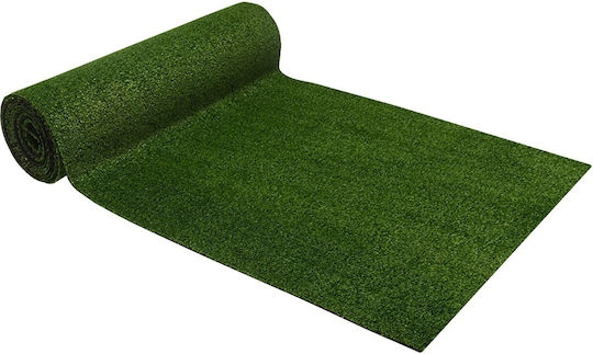 Natürlich Rasen in Rolle 2x5m und Höhe 7mm in Beiger Farbe