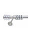 Anartisi Metallic Curtain Pole Lake Single Φ25mm 160cm Satin Gold