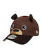 New Era Kids' Hat Jockey Fabric 9forty Brown