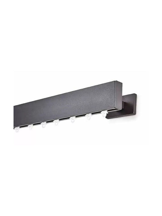 Anartisi Lama One-Way Metallic Curtain Track in...