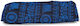 Ba 05 Baumwoll Haarband Mehrfarbig Blau