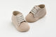 Ever Kid Christening Leather Sneakers Soft Sole Beige A606E