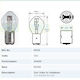 Trifa Car And Motorcycle Lamp BA20D S2 Halogen 12V