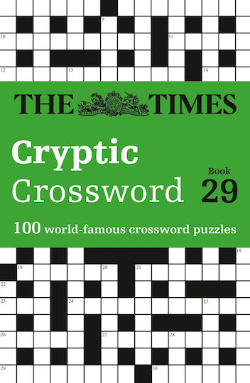 Cryptic Crossword Book 29 100 World-famous Crossword Puzzles Crosswords
