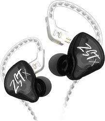 KZ In-ear Handsfree Ακουστικά με Βύσμα 3.5mm Μαύρο KZ In-ear Handsfree Ακουστικά με Βύσμα 3.5mm Μαύρο