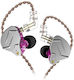 KZ In Ear Headphones Zsn Pro Purple