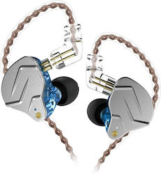 KZ In Ear Headphones Zsn Pro Blue