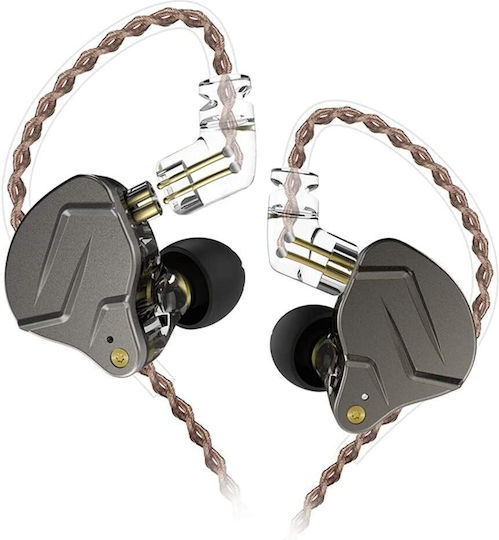 KZ In Ear Headphones Zsn Pro Gray