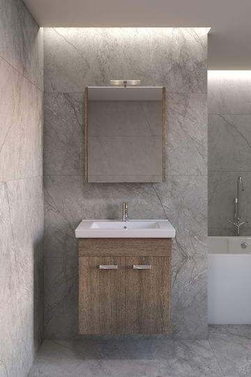 Piccadilly Lindo Bathroom Mirror Bronze