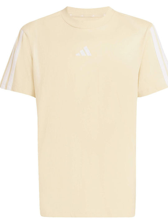 adidas T-shirt Crystal Linen/white