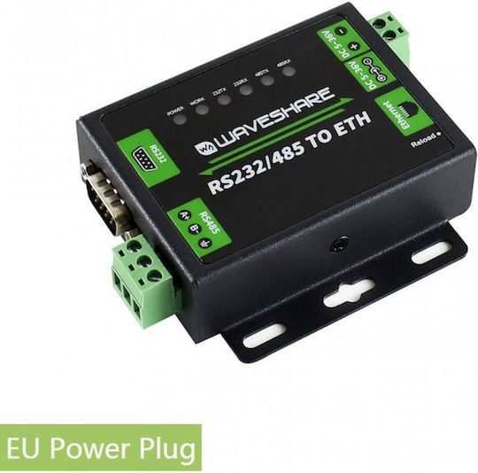 Waveshare Convertor Industrial Rs232/rs485 La Ethernet 1 Bucată 16530