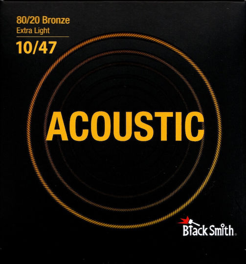 Blacksmith Single 80/20 Bronze Acoustic Guitar String 47