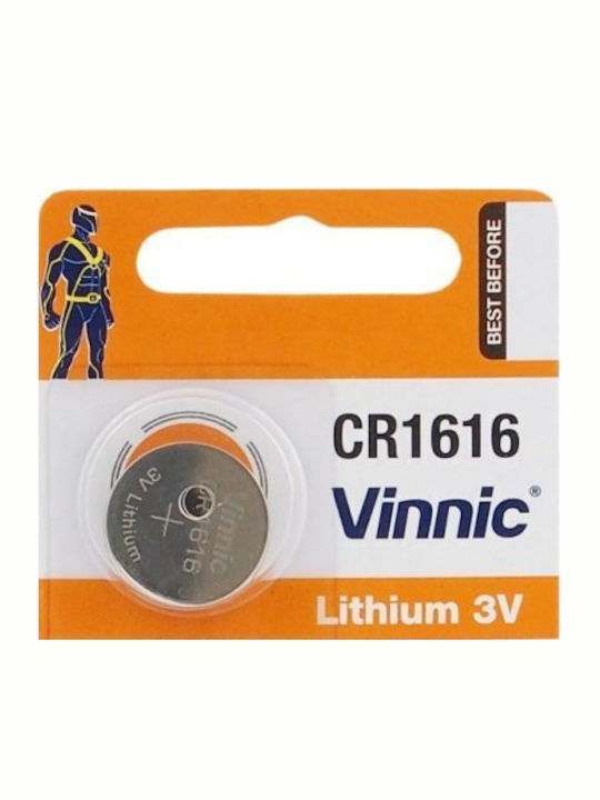 Vinnic Vinnic Lithium Uhrenbatterie CR1616 3V 1 Stück