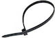 Jager Plastische Kabelbinder 200mmx4mm in Schwarz Farbe 100Stück E-PC4X200
