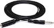 Hosa Cable 6.3mm male - 6.3mm male 3.05m