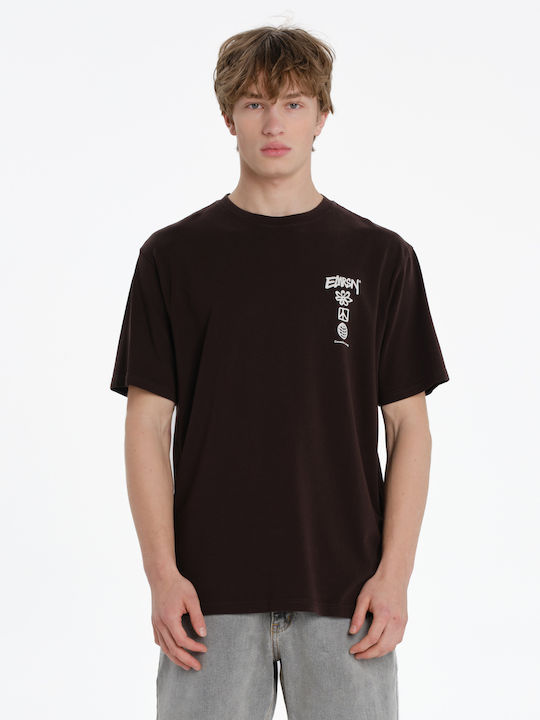 Emerson T-shirt COFFEE BROWN