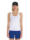 Women's Summer Cotton Sleeveless White Blouse