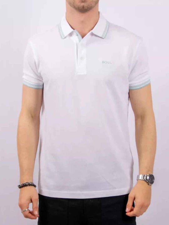 Boss Polo Μπλούζα Εκρου