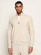 Herren Fleecejacke Beige