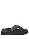 Leather Women's Sandals Black