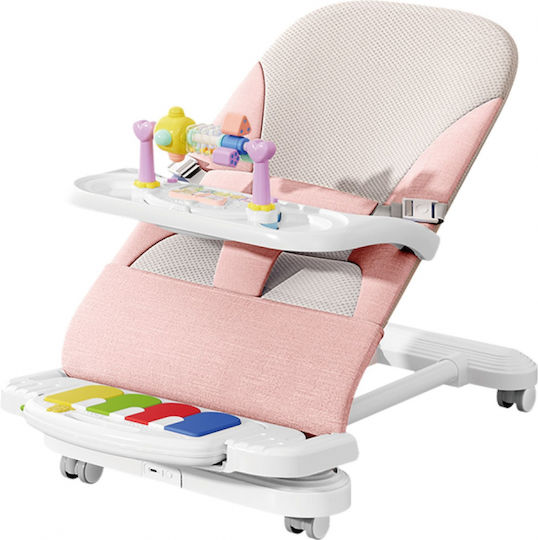 NICEkids Electric Balansoare și Leagăne Bebeluş Roz