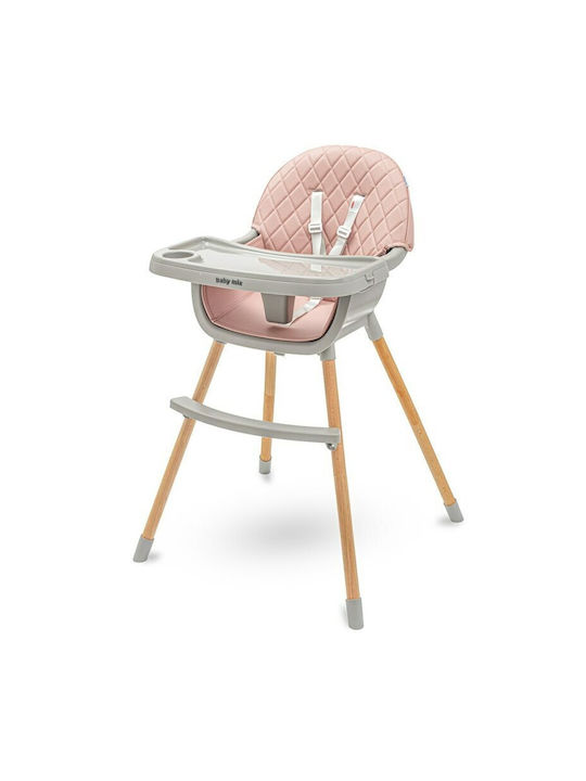 BabyMix Freya Столово Столче Розово