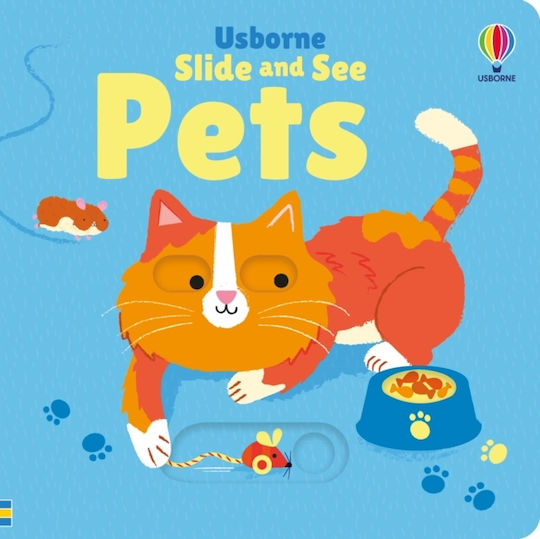 Slide And See Pets - Usborne Publishing Ltd - Board Book