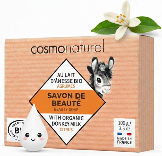 Cosmo Naturel Baton de Săpun cu Lapte de Măgăriță 100g
