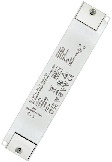 Zambelis Lights LED Power Supply Magnetic Track Power 60W with Output Voltage 24V