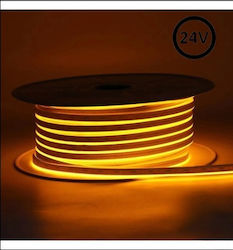 Αδιάβροχη Ταινία LED 24V Πορτοκαλί 5m Αδιάβροχη Ταινία LED 24V Πορτοκαλί 5m
