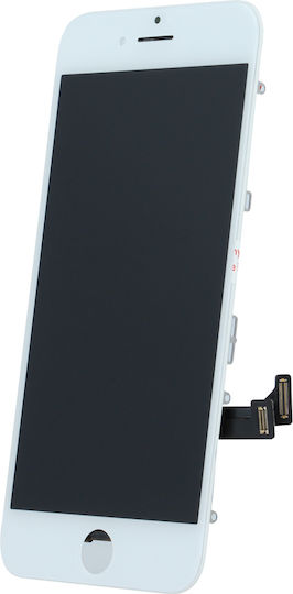 Ecran cu Mecanism Tactil și Ramă pentru iPhone 8 (Alb)