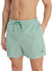 Men's Swim Shorts Green Striped