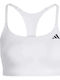 Women's White Sports Bra
