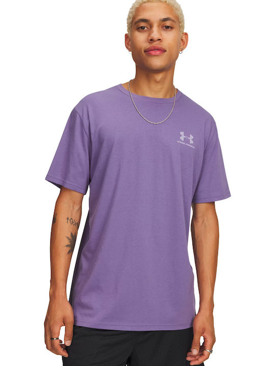 Under Armour Ua Sportstyle T-shirt Μωβ