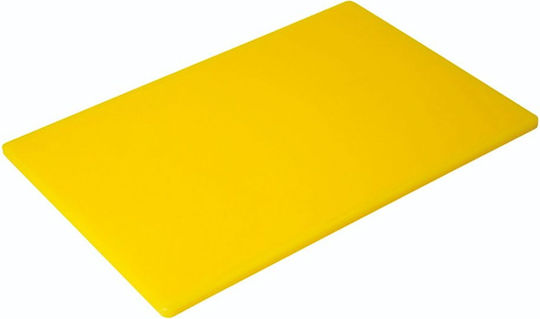 HDPE Cutting Board Yellow 35x25x1cm