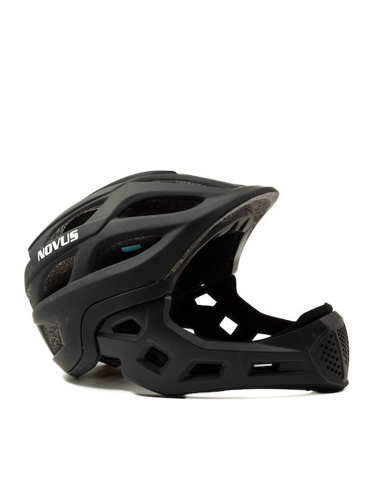 Novus Κράνος Ποδηλάτου Downhill Μαύρο Novus Κράνος Ποδηλάτου Downhill Μαύρο