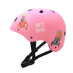 Kick’n’roll Kids' City Bike Helmet Pink
