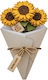 Get Well Soon 3d Flower Figurine Card 8,5 Cm