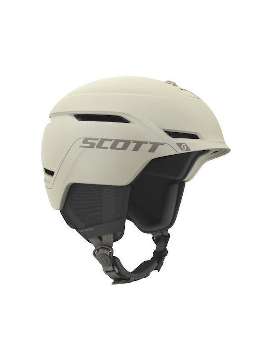 Scott Ανδρικό Κράνος για Σκι & Snowboard σε Μπεζ Χρώμα