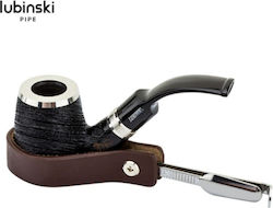 Lubinski Brown Leather Pipe Stand Tools 14003-br