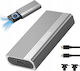Zenwire Case for M.2 SATA III NVME Hard Drive with Thunderbolt Type-C Connection