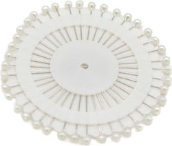 Pins Head White 40 Pieces