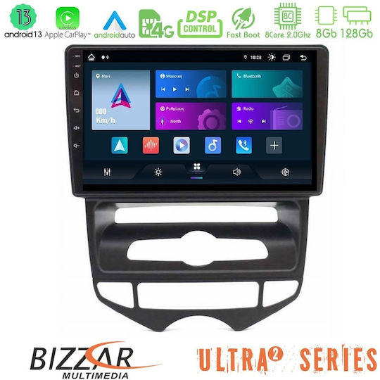 Bizzar Car Audio System for Hyundai ix20 2010-2020 with A/C (Bluetooth/USB/WiFi/GPS/Apple CarPlay/Android Auto) with 9" Touch Screen