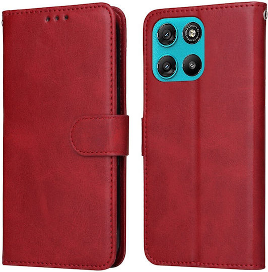 Basic Wallet Κόκκινο (Motorola Moto G57 Power 5g / G67 Power 5g)