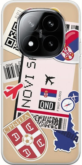 Ticket To Novi Sad Xiaomi Redmi Note 15 Pro+ 5g Flexible TPU Transparent Silicone